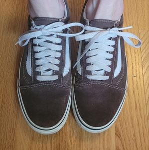 Vans Old Skool Sneakers, brown, men's 6.5 / women's 8